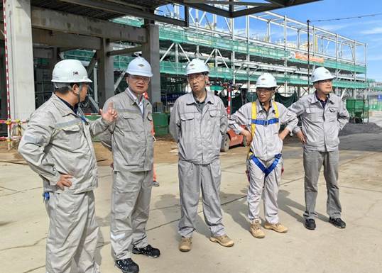 周鴻到湛江一體化項目調研指導工作