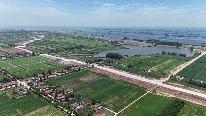 2024年7月，公司搶建團(tuán)洲垸險情第三道防線