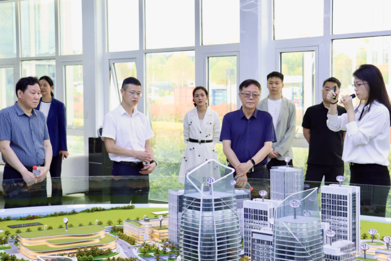 九三學(xué)社湖南省委會(huì)到港晨公司綜合體項(xiàng)目開展專題調(diào)研