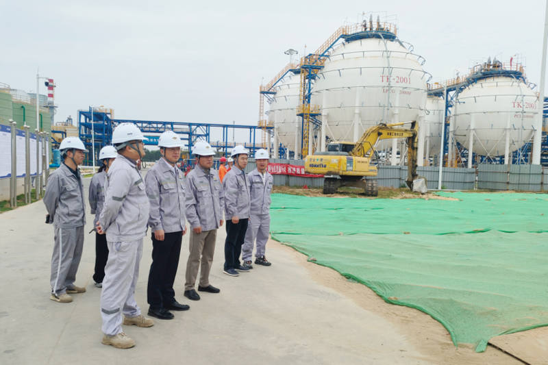 唐文方到華南公司廣東區(qū)域項(xiàng)目開展“四不兩直”檢查